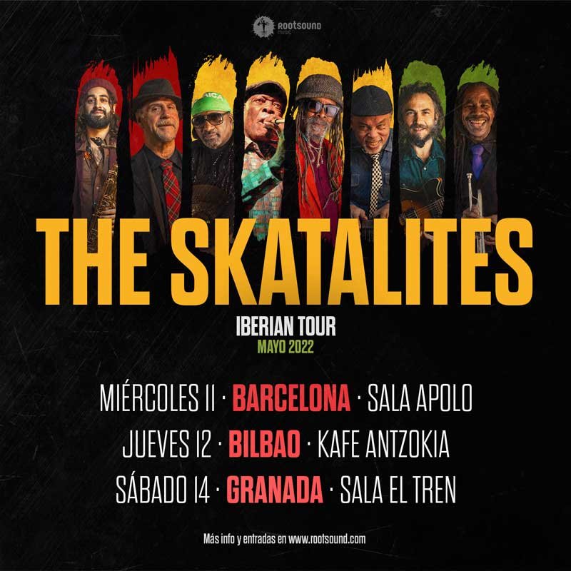 tour ibérico de los incombustibles The Skatalites